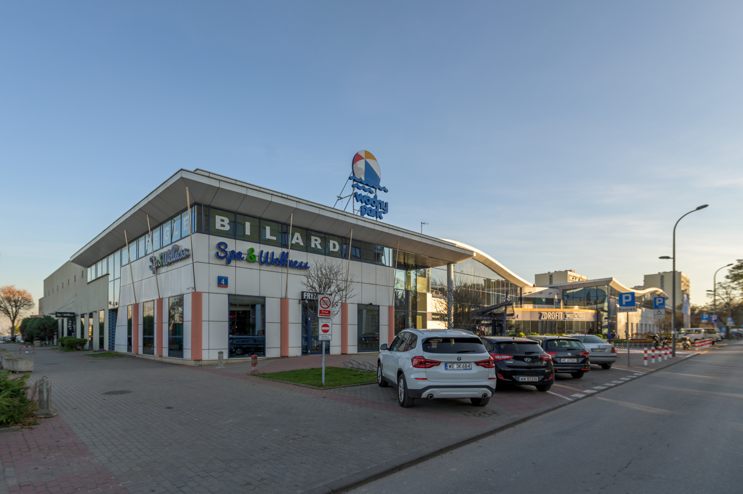 Zdjęcie architektury budynku Pływalnia Warszawianka